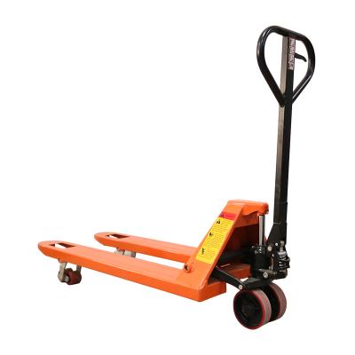 China Best Price DF2 Steel Plate 2 Ton PU Wheels Manual Pallet Truck Hand Pallet Jack With Ce for sale