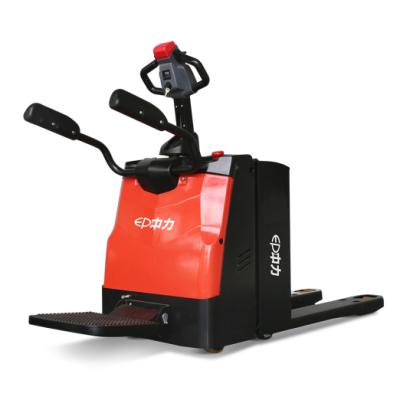 China EP-3 Ton Rider High Performance Stand on Type Electric Pallet Truck with Arm Guard for sale