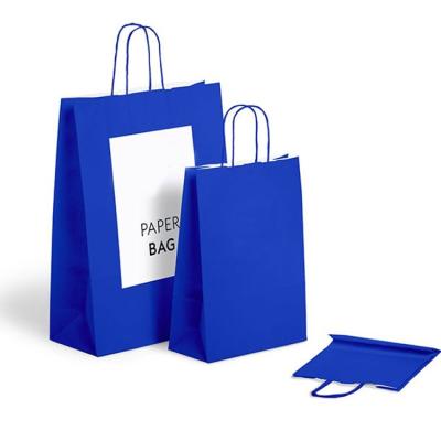 China Recyclable Custom Printed Paper Bag High Quality Luxury Shopping Custom Logo for sale