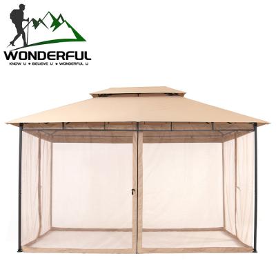 China 2021 Popular Glamping Large Space Hiking Picnic Party Air Tent Camping Big Large Outdoor With Mosquito Net for sale