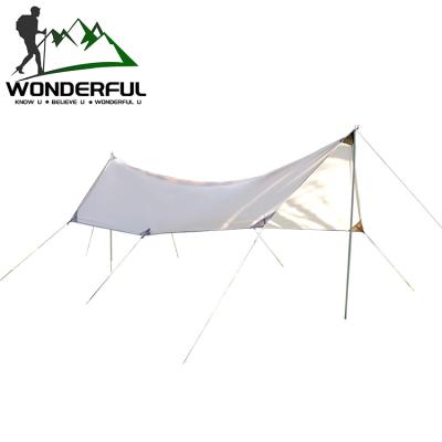 China Multifunctional Mobile Home 150D Oxford Cloth Portable Folding Camping Sunshade Tent Ultralight Outdoor Waterproof Tent for sale