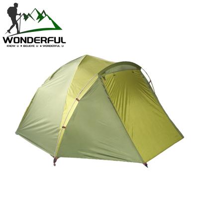 China Portable Mobile Home Folding 1 2 Person Ultralight Outdoor Waterproof Rise Moving Camping Tent for sale