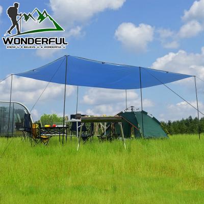 China UV Protection Customized Oxford Multi Function Outdoor Waterproof UV Protection Fishing Camping Beach Tent for sale