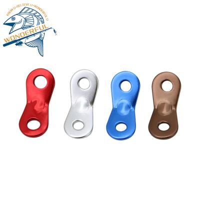 China Adjustable Aluminum Alloy Double Hole Tent Pull Wind Rope Adjustment Fixed Slip Buckle Accessories for sale