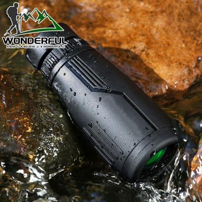 China High Quality Hd Equipment Waterproof Mobile Phone Camera Wide Angle Outdoor Activities 10X42 Wide Angle Travel Monocular for sale