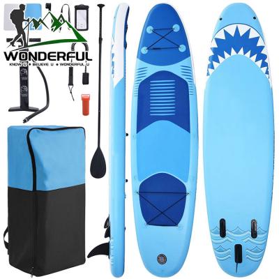 China Best Wholesale Cheap Outdoor Activities Thickening Double Spot Water Sports Scooter China Manufacturer Blue Surfboard for sale