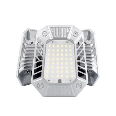 China Amazon Modern Hot Sale Deformable Led Garage Light For Indoor Warehouse Garage for sale