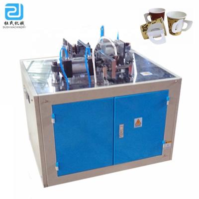 China Factory DS-n Semi Automatic Coffee Paper Cup Handle Adhesive Machine Manufacturing Low Price In India for sale