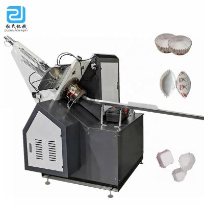 China Factory DS-JA Roll Cake Paper Cup Tray Forming Machinery for Automatic Baking Cups for sale