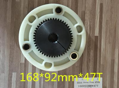 China Plastic Excavator Spare Parts Miki Pulley Coupling 218mm 74mm For Joint for sale