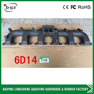 China PC400-7 6D125 Engine Black Replace Exhaust Manifold B MW CNC Machining for sale