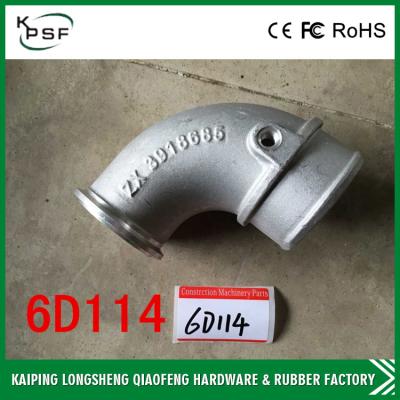 China Caterpillar Metal Iron Exhaust Manifold Pipe For Excavators E70 E70B 307 for sale