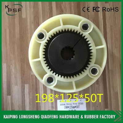 China 48T Caterpillar Engine Parts Excavator Rubber Hyd Flexible Pump Coupling for sale