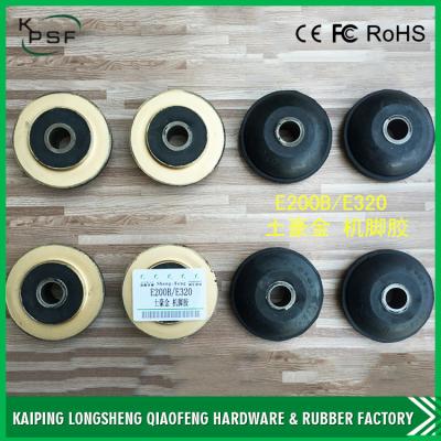 China Professional Caterpillar Engine Mounts , E200B Front Daewoo Rubber Engine Mounts for sale