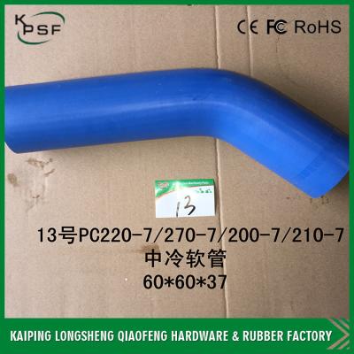 China Komatsu PC300-5 / 6 natural Rubber Air Hose / Excavator Spare Parts for sale