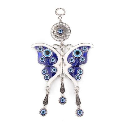 China HOT SALE Religion Evil Eye Life Tree Amulet Turkish Blue Wall Hanging Home Decor Protection Blessing Gift for sale