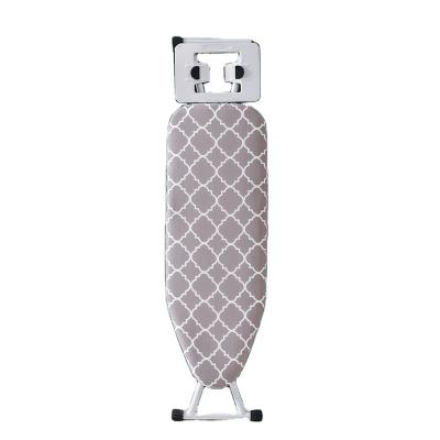 China Hot Selling Eco-friendly Spring Household Folding Board Vertical Mat Ironing Board With Adjustable Height for sale