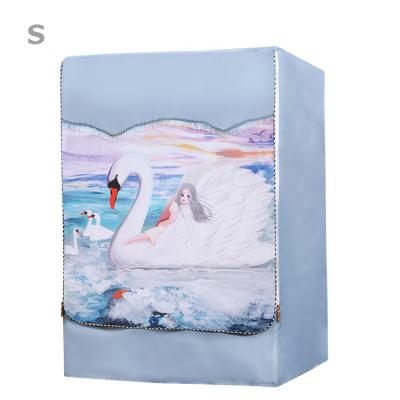 China S SIZE Hotel Factory Price New Design Digital Printing Washing Machine Cover for sale