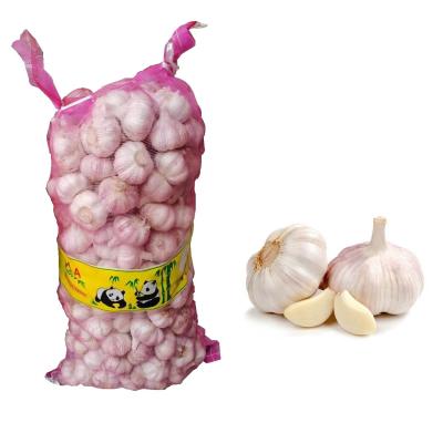 China 10kgs Loose Mesh Bag Packing Fresh White Garlic Red Garlic Price for sale