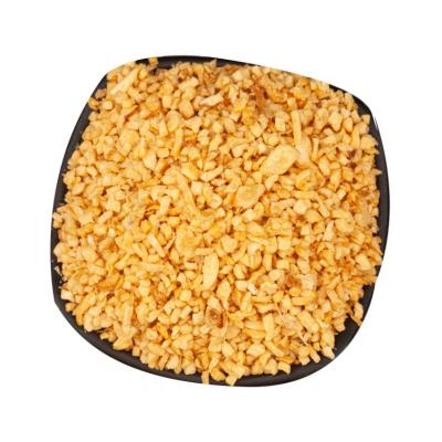 China China Deep Fried Garlic Granules Garlic Crisp pungent ,strong and characteristic for sale