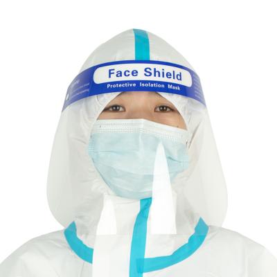 China Anti Face Shield Face Mask UV Proof Bubble Anti Fog UV Plastic Clear Face Shield Mask for sale