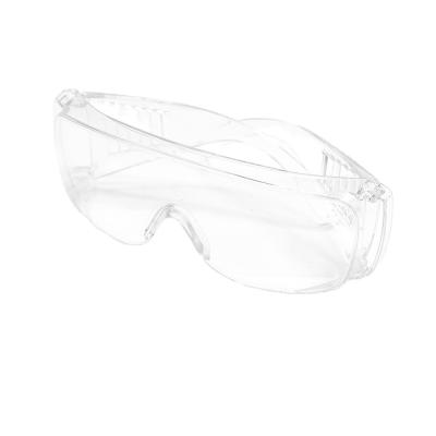 China Personal Protective Equipment PVC+PC /PVC+PET Safety Goggles High Definition Goggles Anti Fogging Glasses for sale