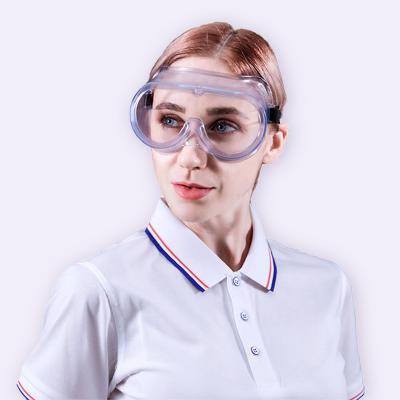 China Hospital Personal Protective Anti-fog Pet Glasses Safety Material Eye Protector for sale