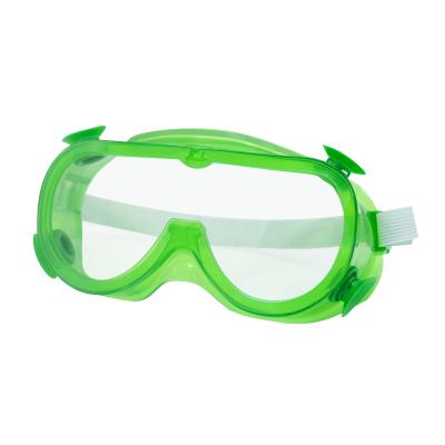 China PVC+PC Safety Glasses Wholesale Glass Protective Clear Fog Goggles for sale