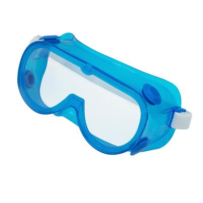 China Safety Goggles Anti-Fog Face Goggles Adjustable Lab Safety Goggles for sale