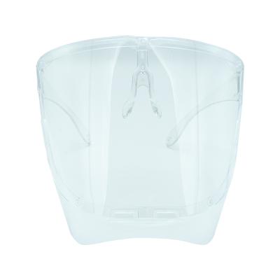 China Hot Selling Dust Proof Full Face Shield Anti Fog Clear Face Full Covered Safety Face Shields for sale