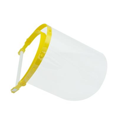 China PET+sponge+elastic tape dustproof protective transparent full face anti-fog shield for sale