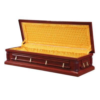 China American Style Wide Open Honeycomb Style Cardboard Casket Paper Box Price With Tailored Pillow for sale