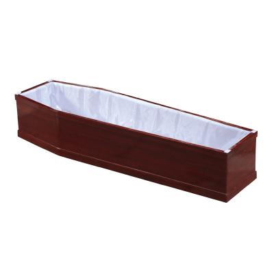 China American-style Honey Comb Paper Full-Open Box Environmental Protection Aksesoris Economic Coffin for sale