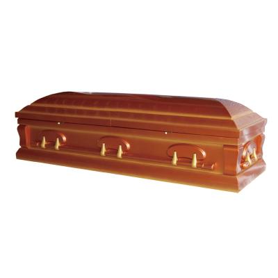 China Half American Style/Wide Open Style Honey Comb Paper Casket Coffin with Locks for sale