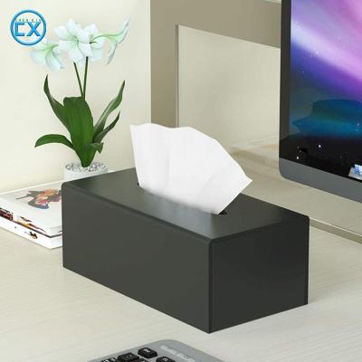 China Environmentally Friendly And Recyclable Professional Cheap Fashion Paper Napkin Holder Single Acrylic Transparent Pull Box for sale