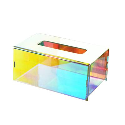 China Environmentally Friendly and Recyclable Customization Environmentally Friendly and Recyclable Acrylic Tissue Box Home Office Ministry of Interior Hotel Restaurant Car Acrylic Tissue Box Best Selling Acrylic Color for sale