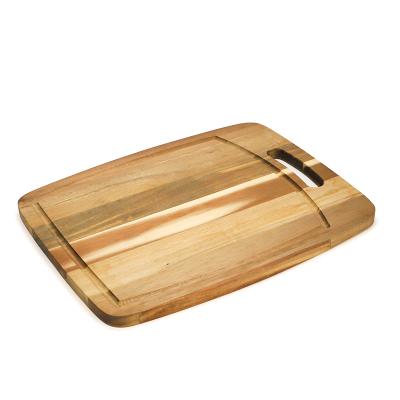 China Sustainable high quality organic acacia wood and cutting meat chop board for sale for sale