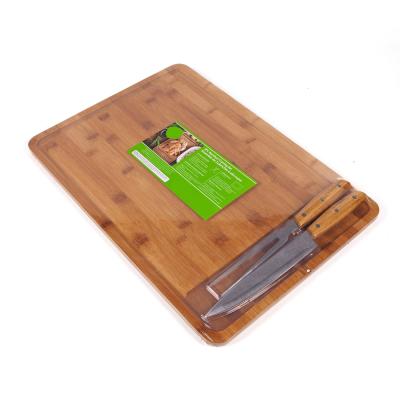 China Viable Logo Rectangle Cheese Acacia Bulk Nuts To Make Cut Extra Large Organic Beveled Knife Holder And Chop Chop Bamboo Wooden Board for sale