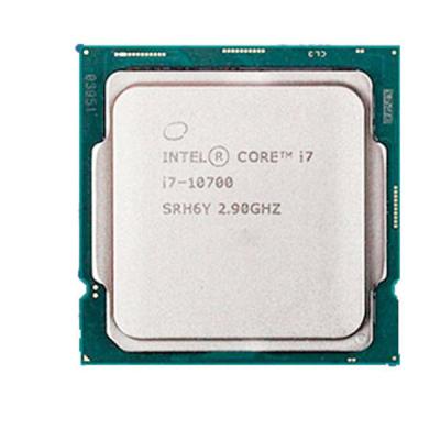 China Wholesale hot sale Intel Core i7 10700 CPU 2.9 GHz 8 Core LGA1200 Gold Ceramic Tray Computer Desktop CPU for sale