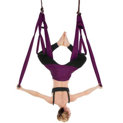 China Durable / Portable Anti-Gravity Ceiling Yoga Sling Hanging Hammock for sale