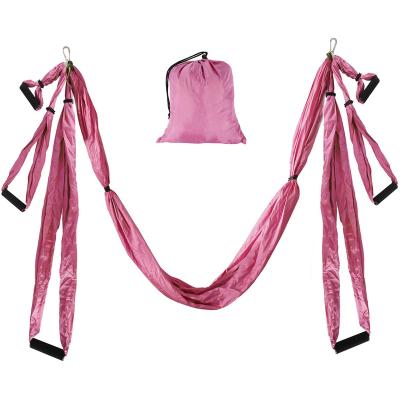 China Home Fitness Durable/Portable Gym with Extension Straps and Sling Kit Yoga Hammock Yoga Swing for sale