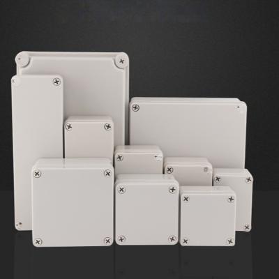 China Supply Outdoor Professional Water Resistant Junction Box Manufacturers Plastic Electric Power Outdoor Junction Box for sale