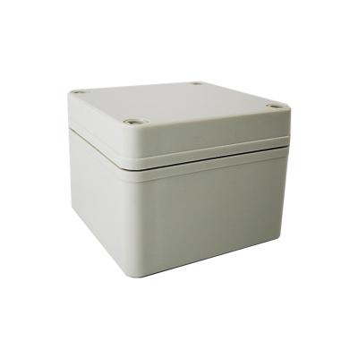 China Outdoor Waterproof Junction Box 100*100*75Mm Junction Box ABS Plastic Electric Power Screw Terminal Box Electric Power Junction Box Ip67 for sale