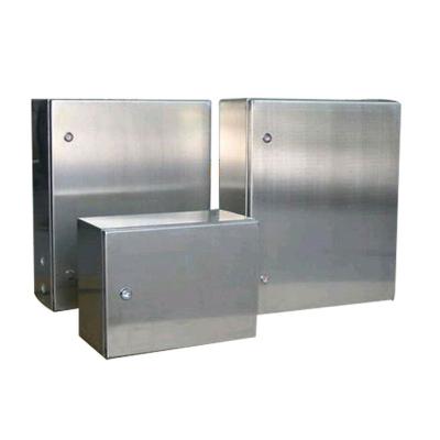 China Flush Mount Products Customized Stainless Steel Power Boxes Outdoor Electrical Panels Metal Junction Box For Power Supply for sale