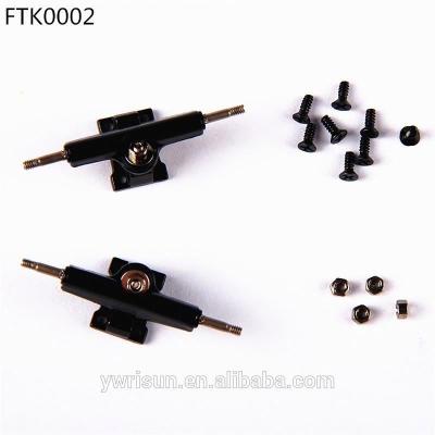 China FTK0002 zinc alloy wholesale 29mm or 32mm fingerboard truck black fingerboard skateboard for sale