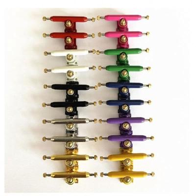 China New Single Axle 32mm Trucks Solid 32mm Fingerboard Zinc Alloy 10 Colors With Lock Nuts for sale