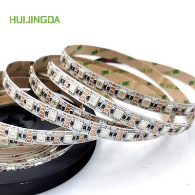 China New Arrival 5V 5M Smart Flexible Strip Light 5050 SMD RGB Residential Waterproof Led Strip for sale