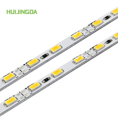 China Garden high power 18w 12v 72LEDs/m 6mm PCB 5630 led rigid light bar for ultrathin light box for sale