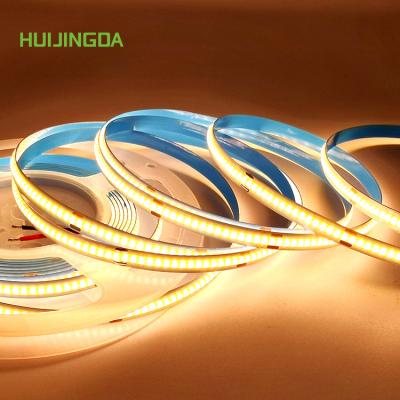 China High Density Theme Park LED Strip Light DC24V 320leds 8mm COB LED Strip IP20 8W/M Flexible for sale