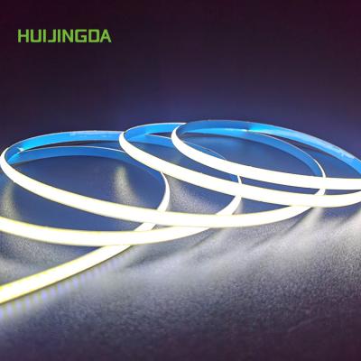 China Residential High Density PCB DC24V 384leds COB LED Strip IP20 10W/M Flexible LED Strip Light 5mm for sale